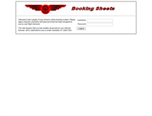 Tablet Screenshot of lfsbooking.com